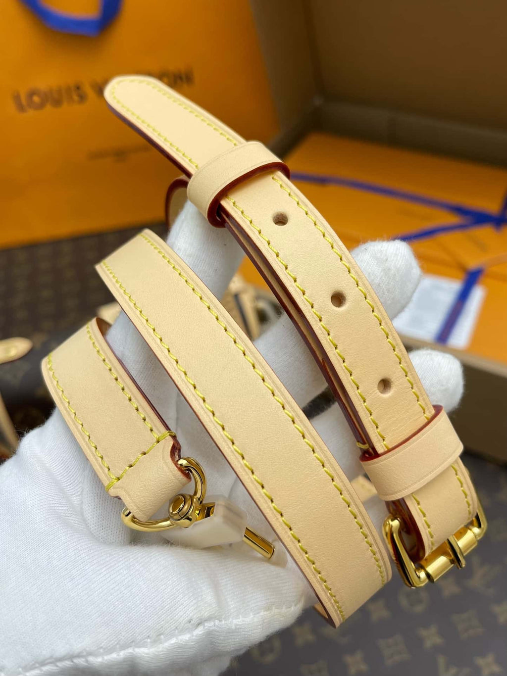 Louis Vuitton Monogram Saumur Handbag